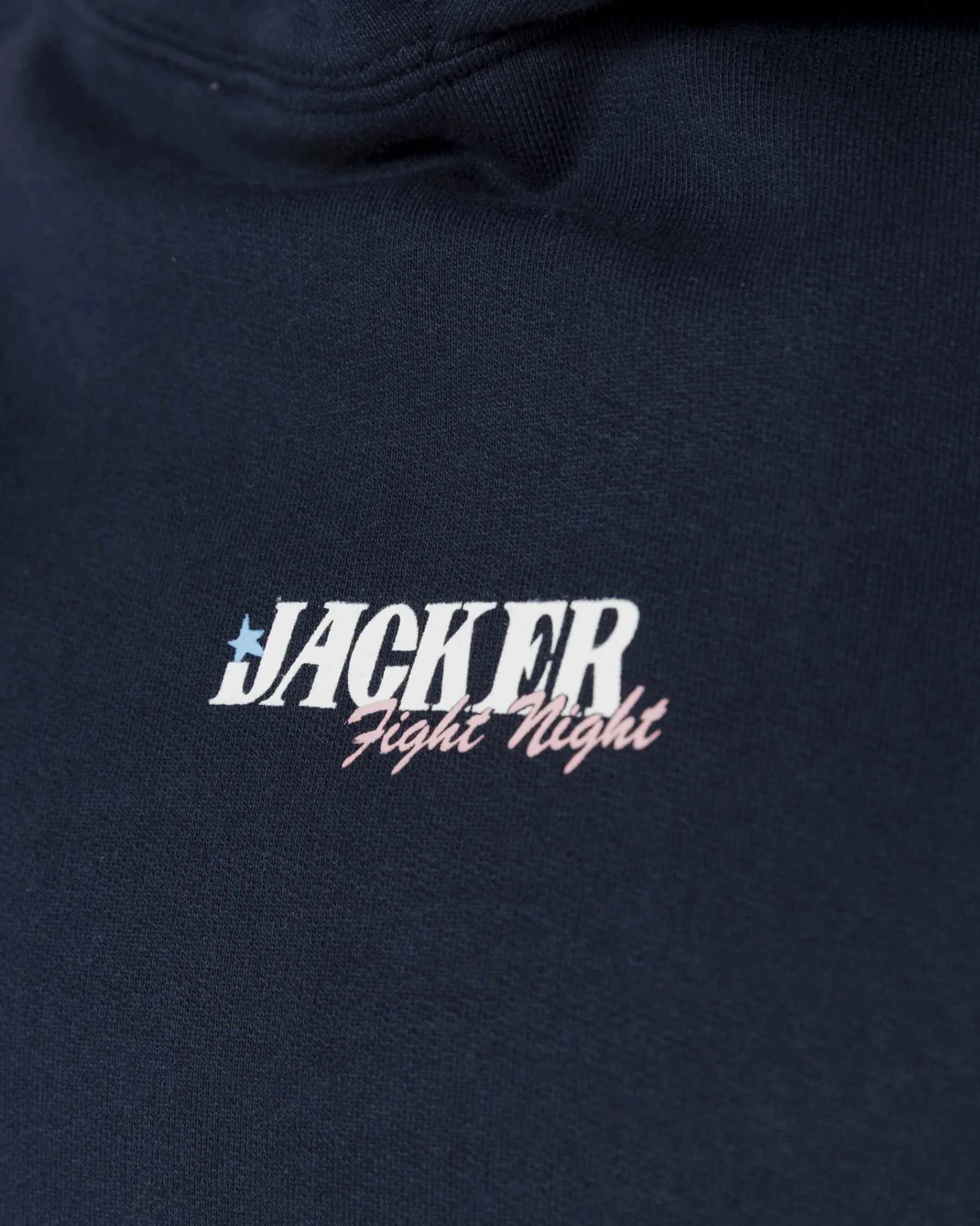 Sweats|JACKER FIGHT HOODIE - NAVY