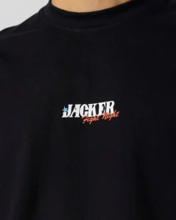 T-shirts|JACKER FIGHT T-SHIRT - BLACK