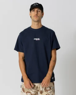 T-shirts|JACKER FIGHT T-SHIRT - NAVY