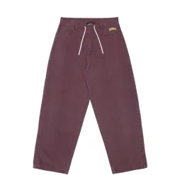 Pantalons & Shorts|JACKER FLOP TWILL EXTRA BAGGY PANT - PURPLE