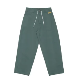 Pantalons & Shorts|JACKER FLOP TWILL EXTRA BAGGY PANT - TEAL