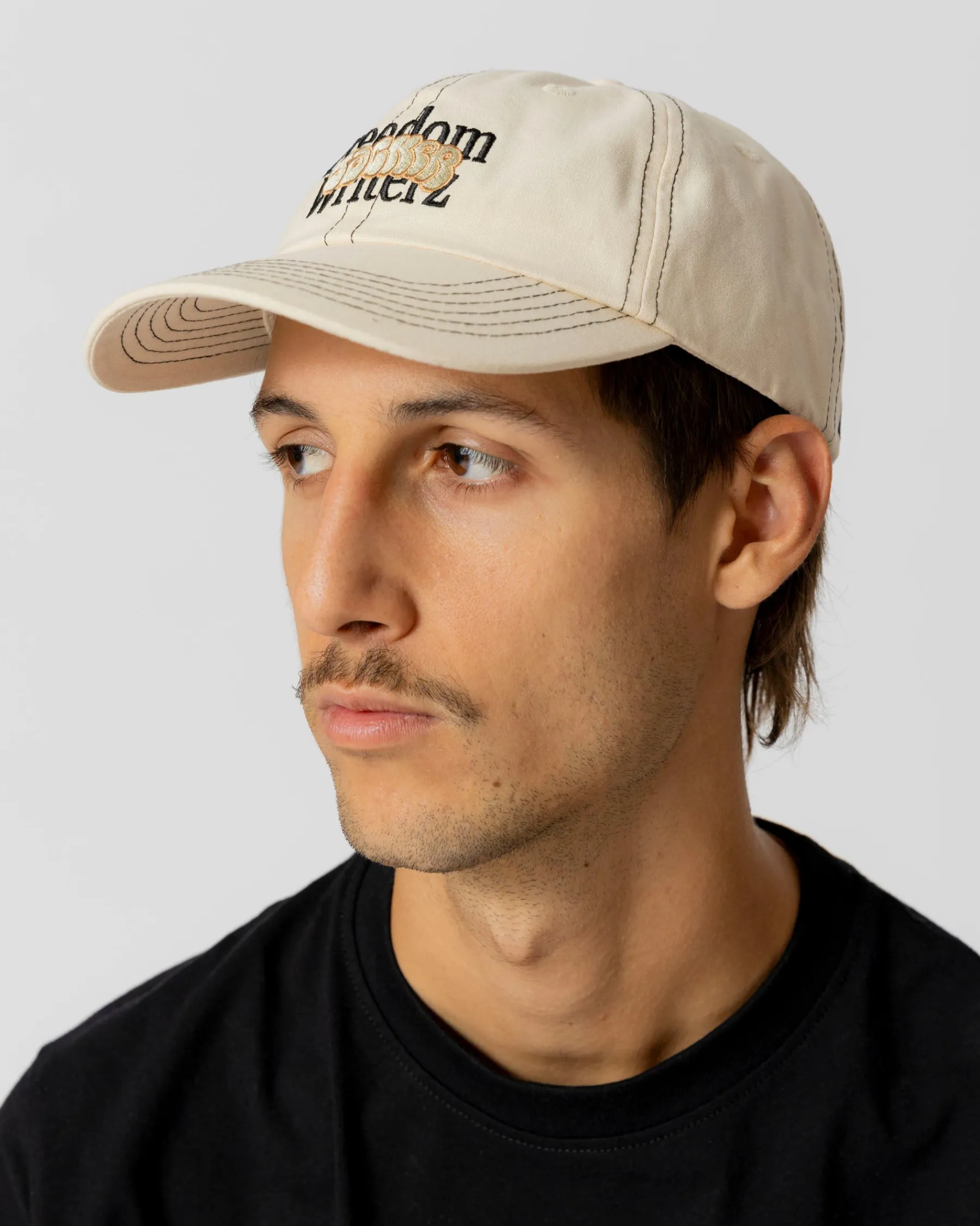 Headwear|JACKER FREEDOM WRITERZ CAP - BEIGE