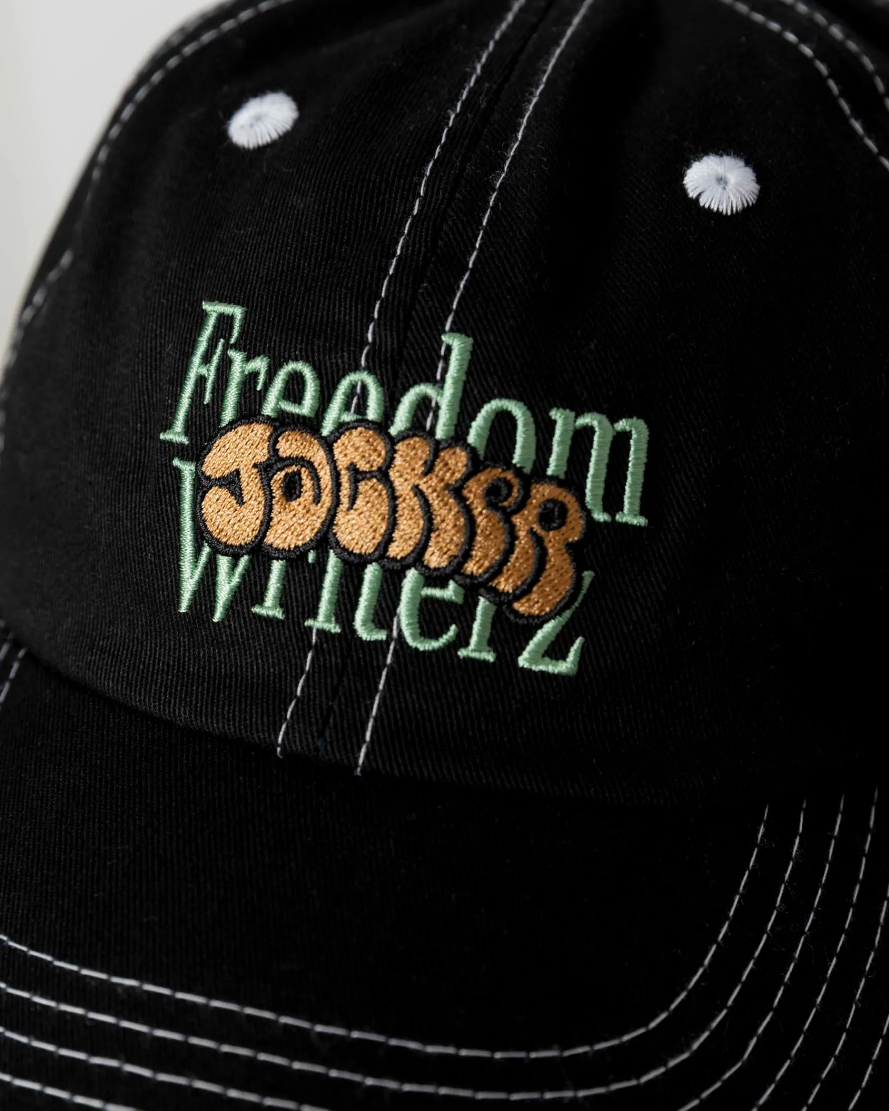 Headwear|JACKER FREEDOM WRITERZ CAP - BLACK