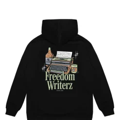Sweats|JACKER FREEDOM WRITERZ HOODIE - BLACK
