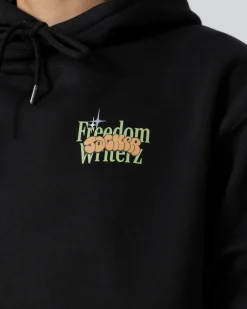 Sweats|JACKER FREEDOM WRITERZ HOODIE - BLACK