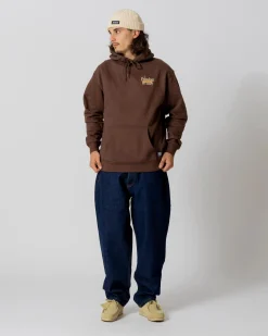 Sweats|JACKER FREEDOM WRITERZ HOODIE - BROWN