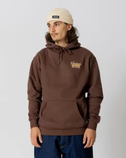 Sweats|JACKER FREEDOM WRITERZ HOODIE - BROWN