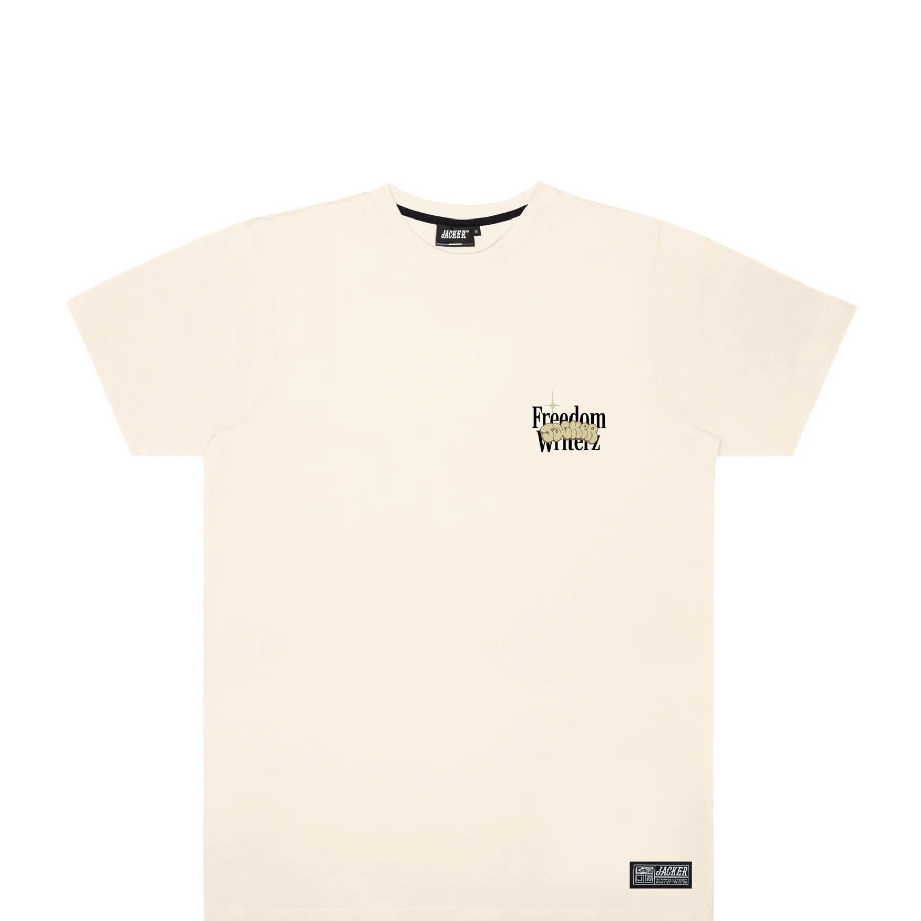 T-shirts|JACKER FREEDOM WRITERZ T-SHIRT - BEIGE