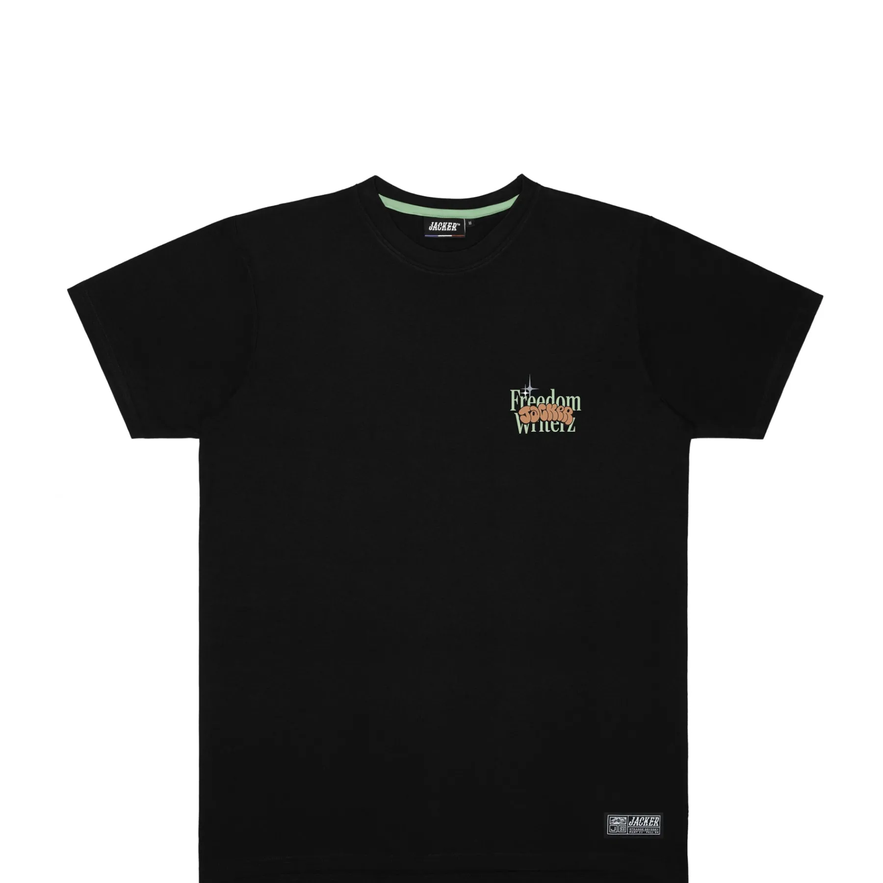T-shirts|JACKER FREEDOM WRITERZ T-SHIRT - BLACK