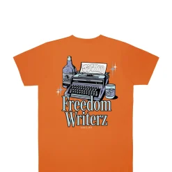 T-shirts|JACKER FREEDOM WRITERZ T-SHIRT - ORANGE