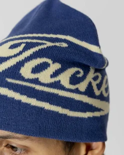 Headwear|JACKER GARAGE BEANIE - NAVY