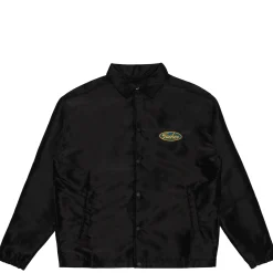 Vestes|JACKER GARAGE COACH JACKET - BLACK