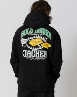 Sweats|JACKER GOLD DIGGER HOODIE - BLACK