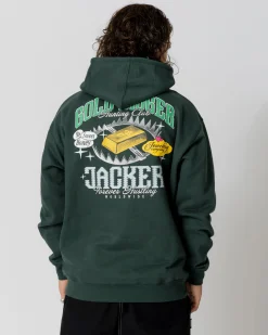 Sweats|JACKER GOLD DIGGER HOODIE - GREEN