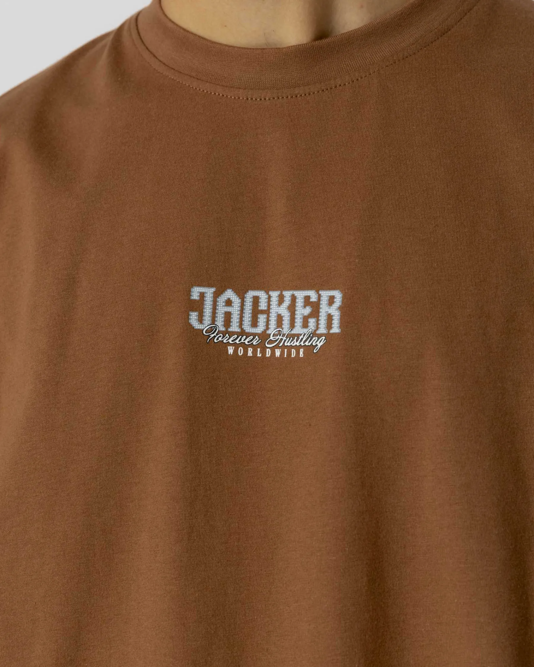 T-shirts|JACKER GOLD DIGGER T-SHIRT - BROWN