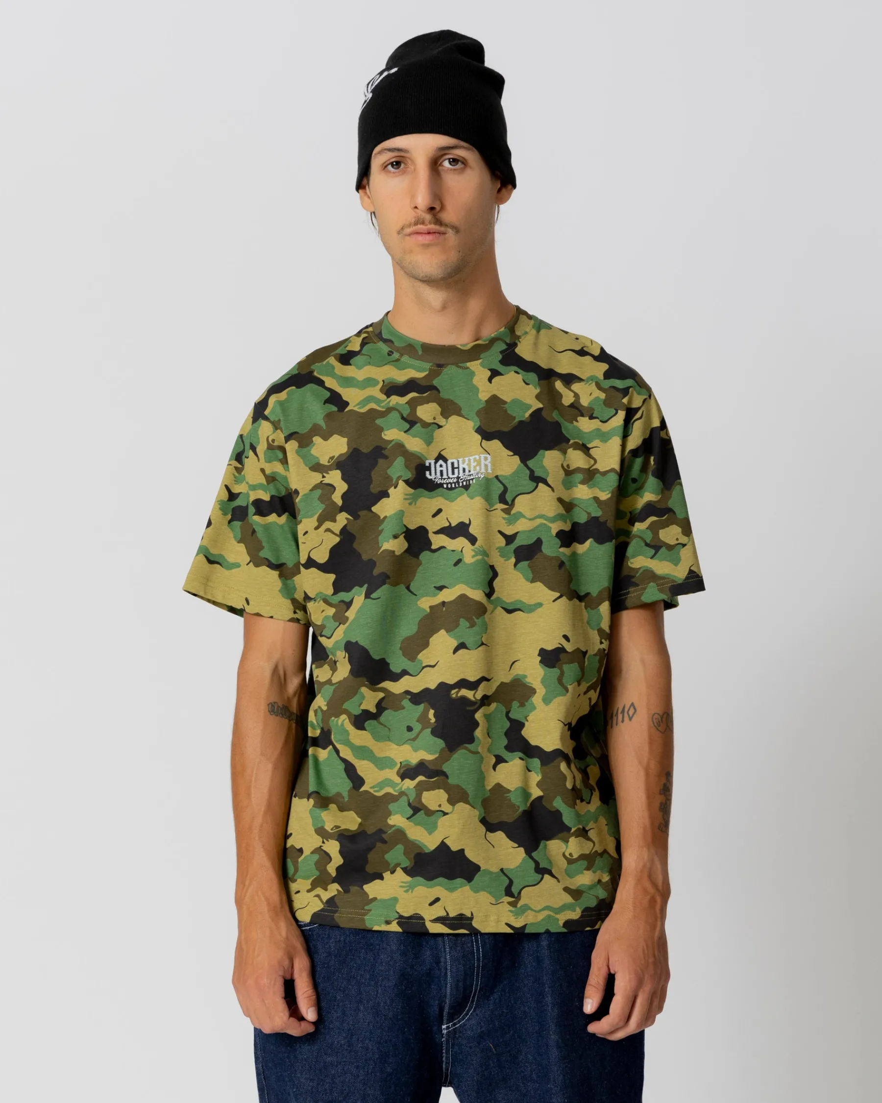 T-shirts|JACKER GOLD DIGGER T-SHIRT - ORGIA CAMO