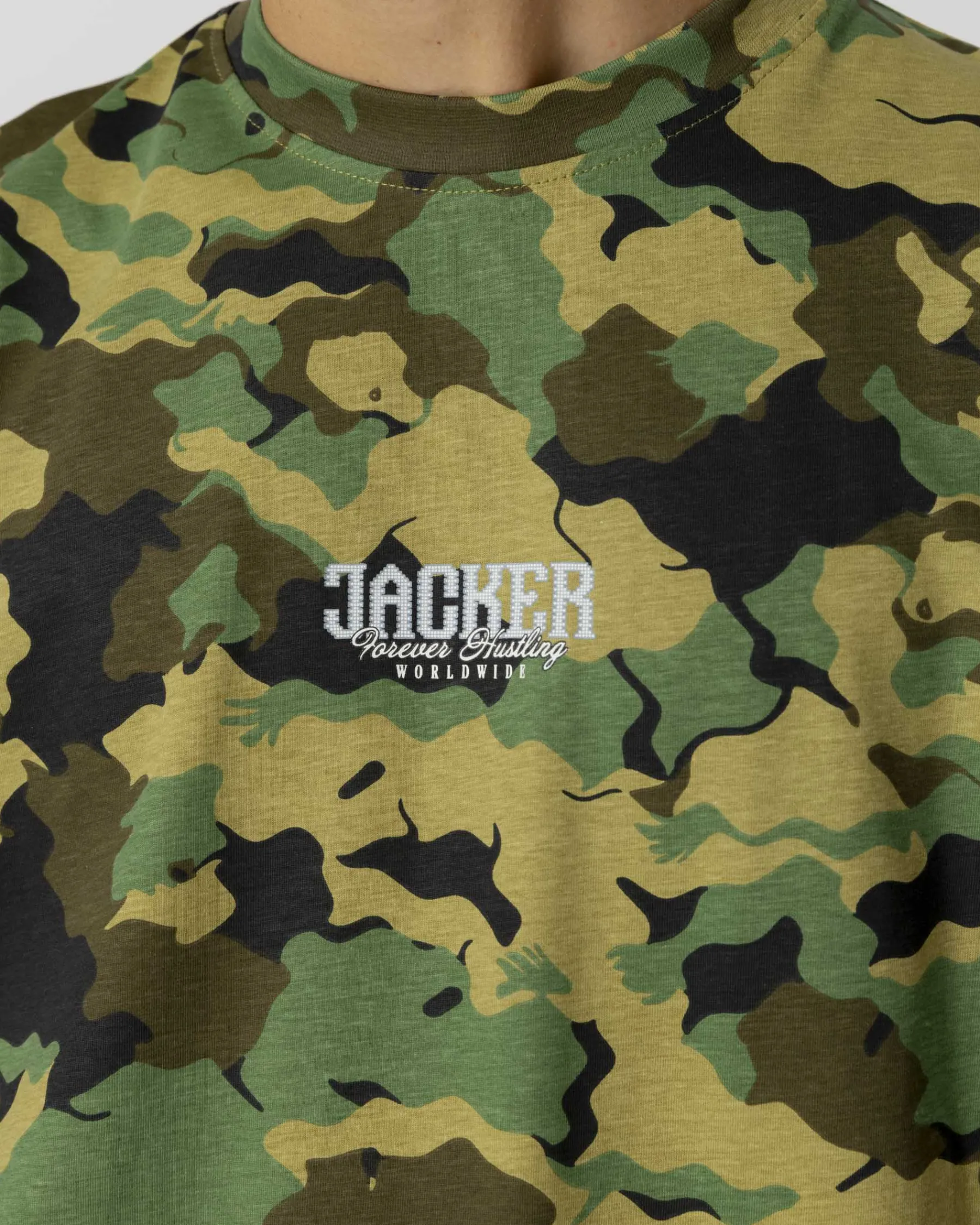 T-shirts|JACKER GOLD DIGGER T-SHIRT - ORGIA CAMO