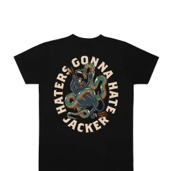T-shirts|JACKER HATERS - T-SHIRT - BLACK
