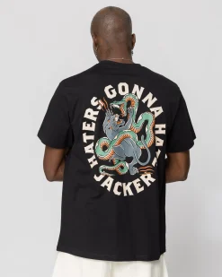 T-shirts|JACKER HATERS - T-SHIRT - BLACK