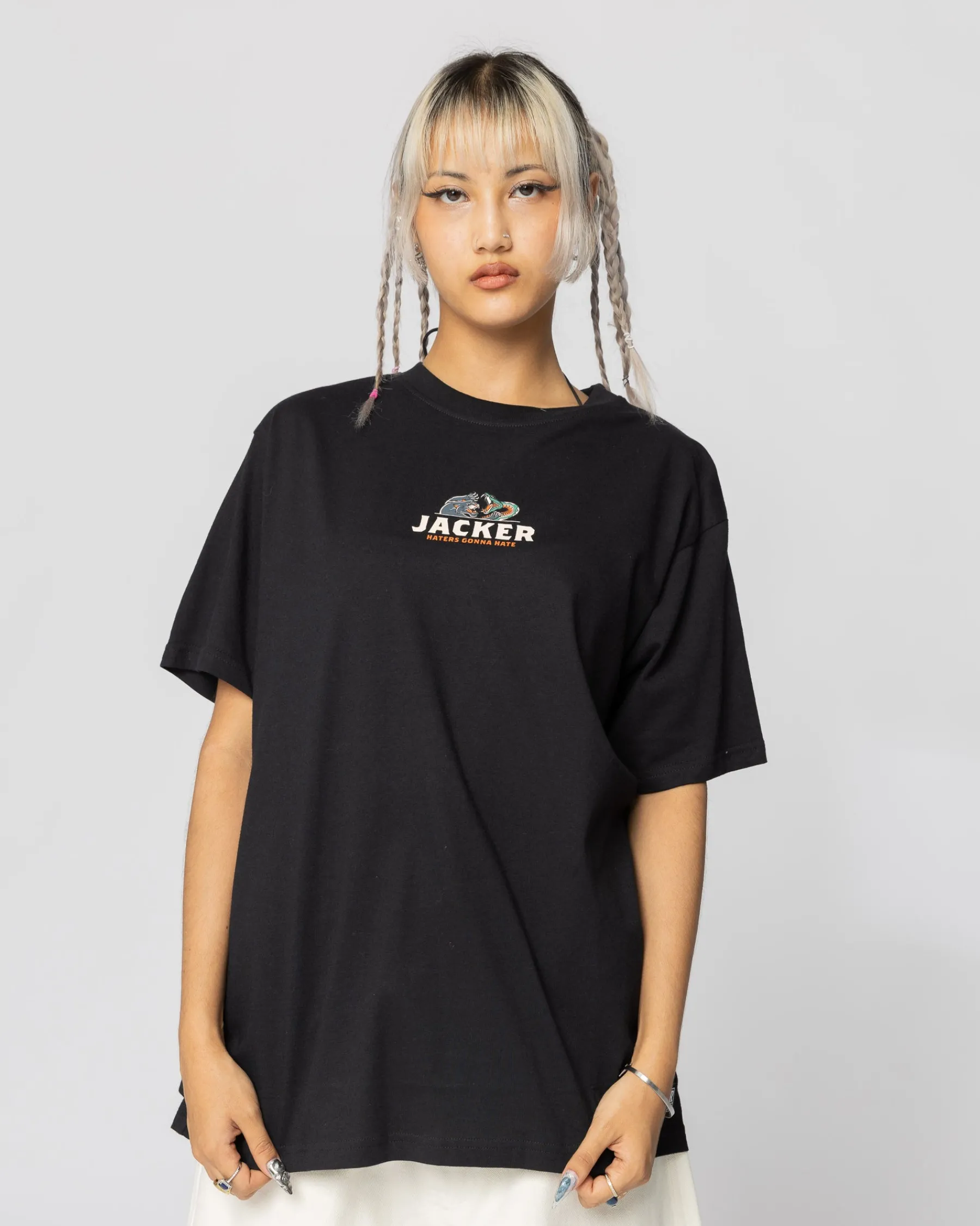 T-shirts|JACKER HATERS - T-SHIRT - BLACK