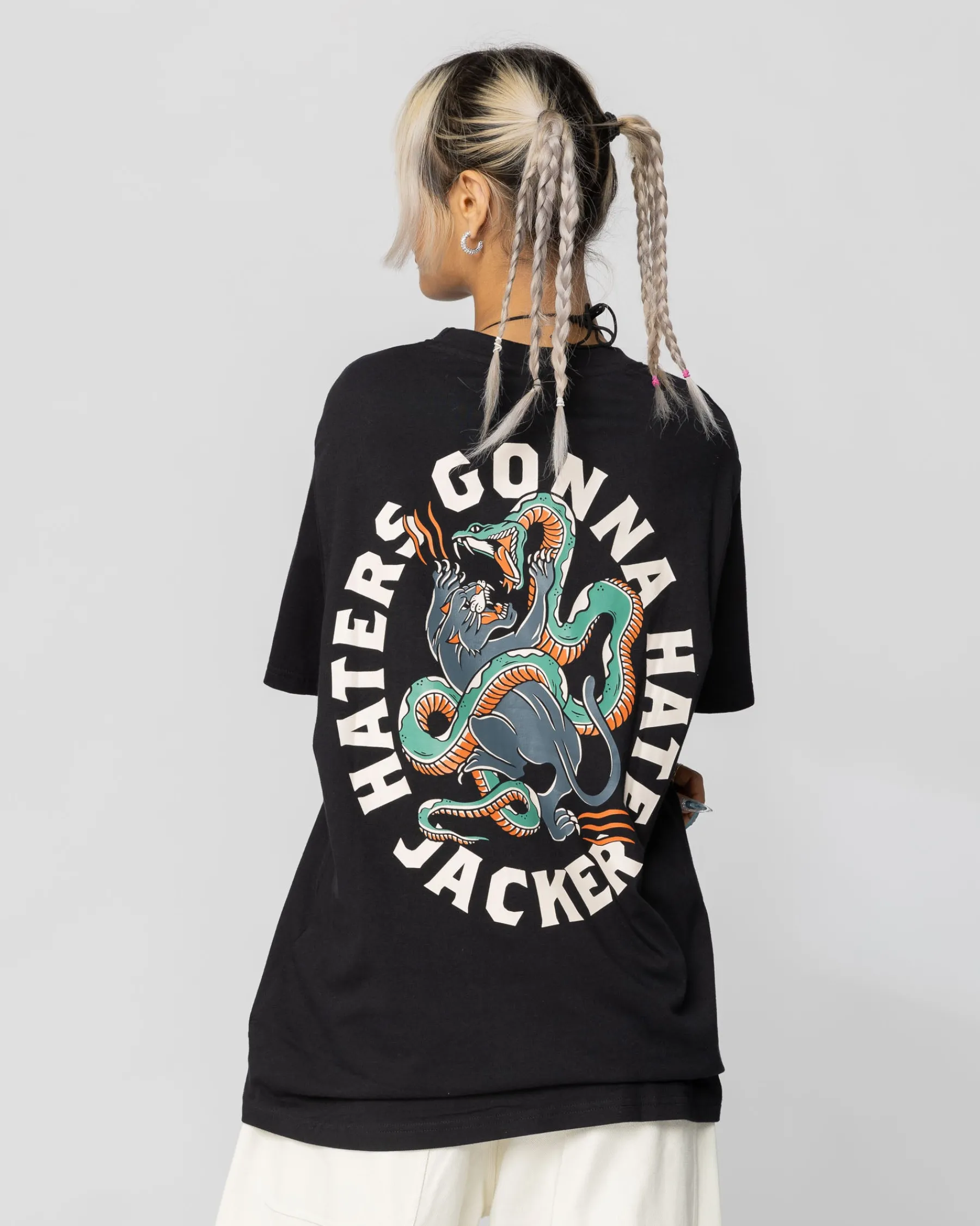 T-shirts|JACKER HATERS - T-SHIRT - BLACK