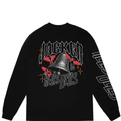 Long Sleeves|T-shirts|JACKER HELLS BELLS LONG SLEEVES - BLACK