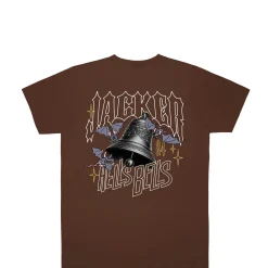 T-shirts|JACKER HELLS BELLS T-SHIRT - BROWN