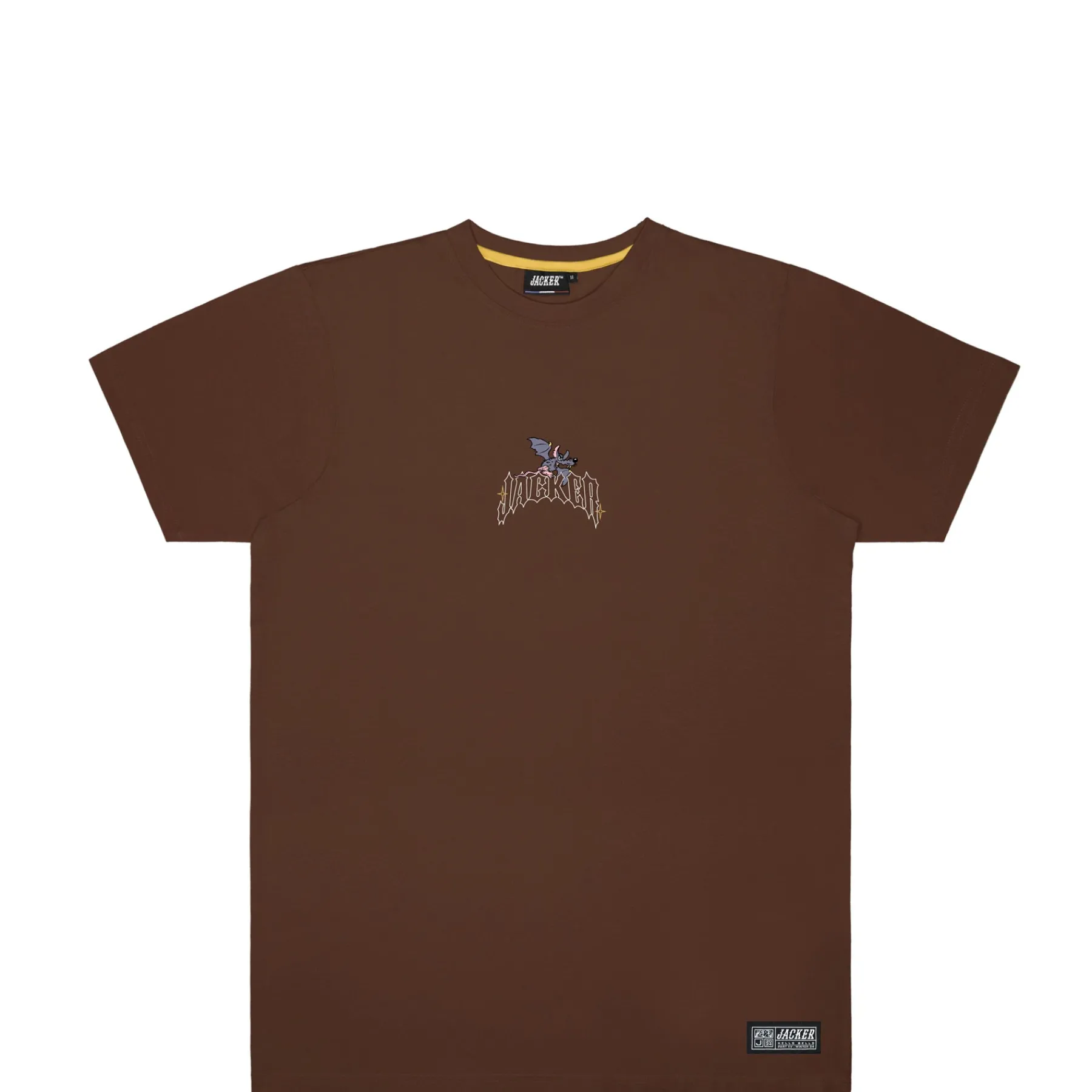 T-shirts|JACKER HELLS BELLS T-SHIRT - BROWN
