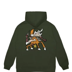 Sweats|JACKER HORSICA HOODIE - GREEN