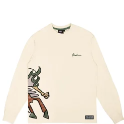 Long Sleeves|T-shirts|JACKER HORSICA LONG SLEEVES - BEIGE