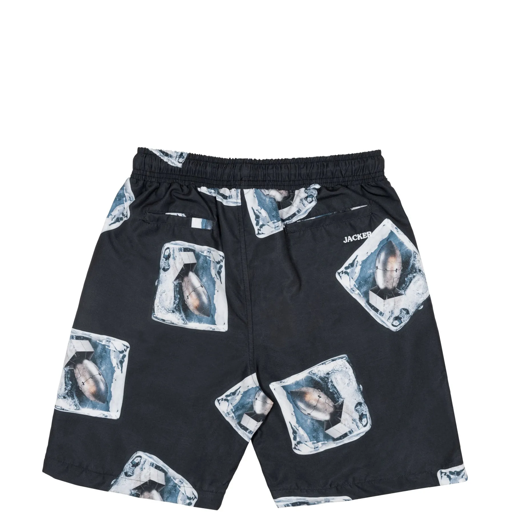 Pantalons & Shorts|JACKER ICE CUBE - BOARDSHORT - BLACK