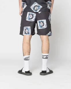 Pantalons & Shorts|JACKER ICE CUBE - BOARDSHORT - BLACK