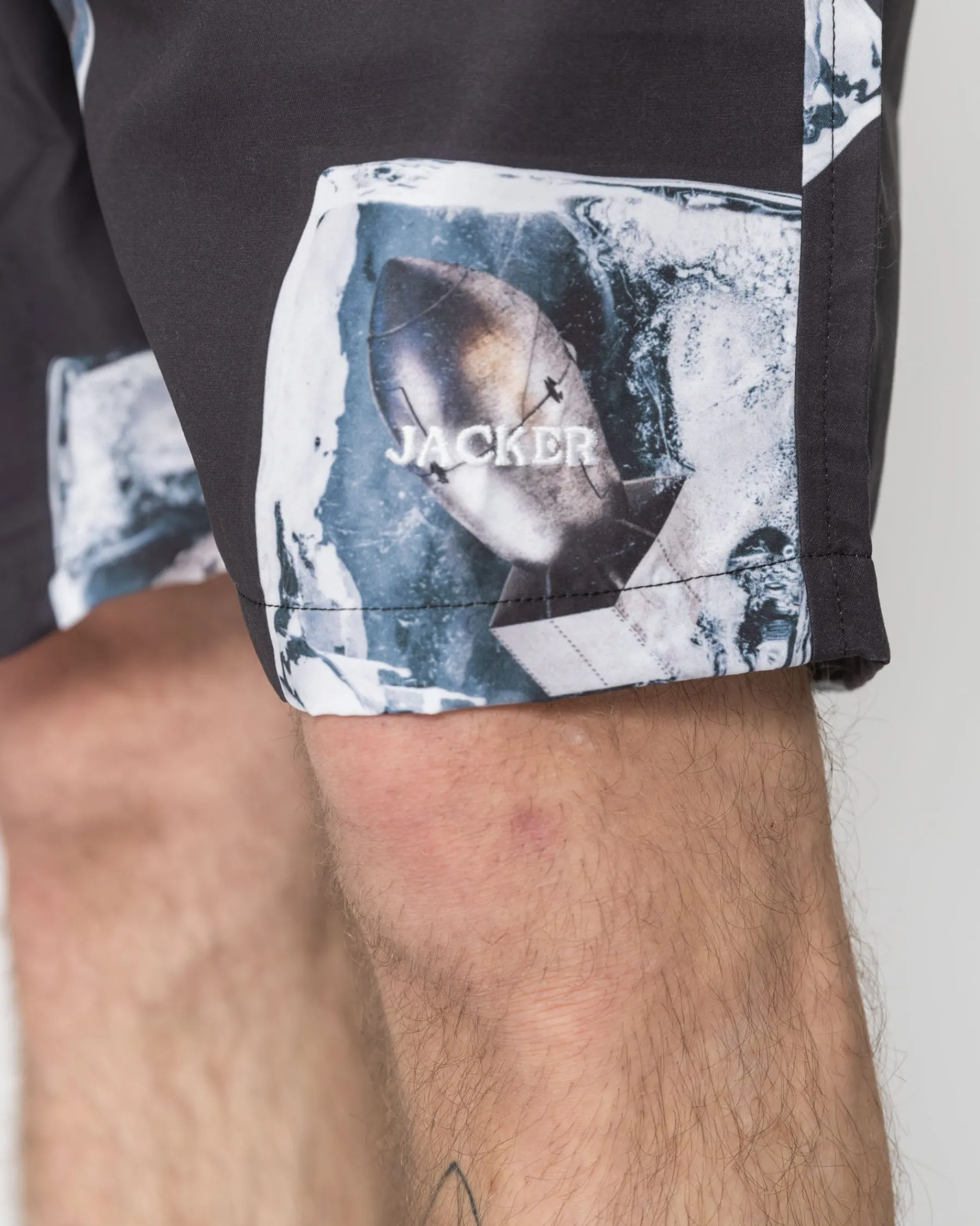 Pantalons & Shorts|JACKER ICE CUBE - BOARDSHORT - BLACK