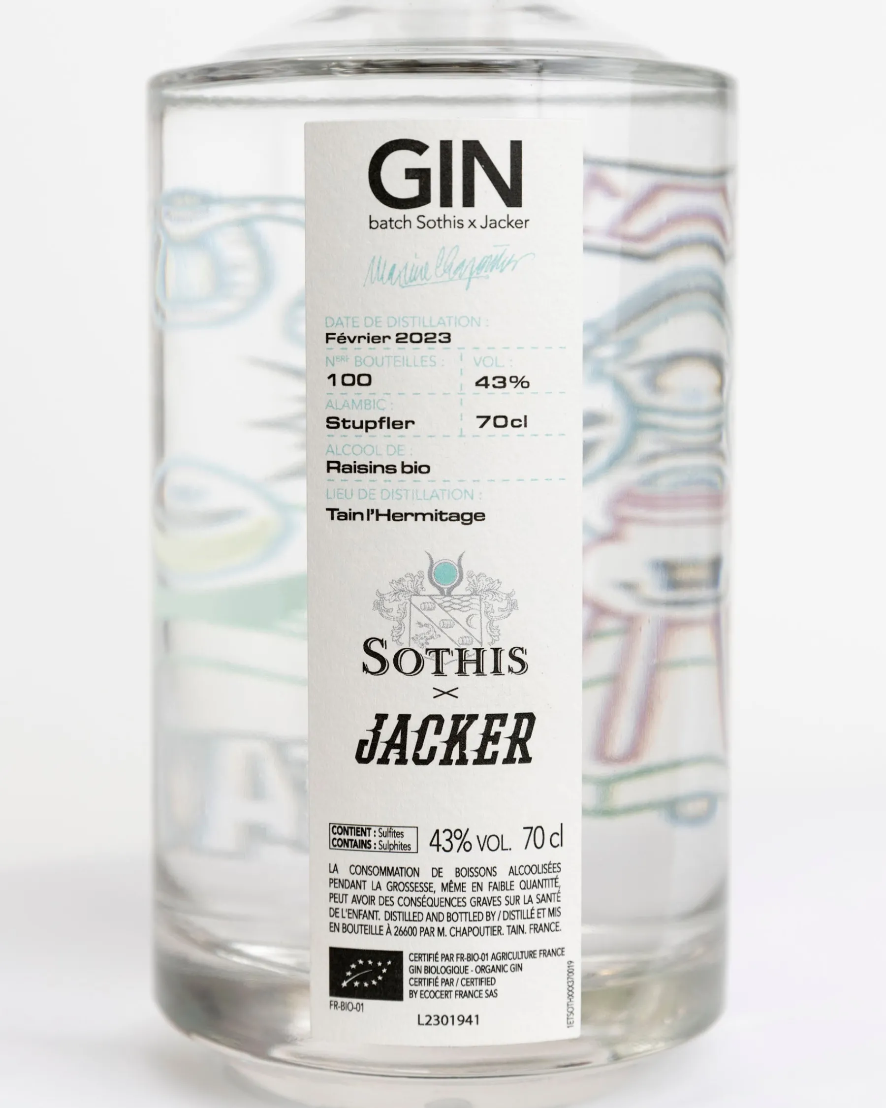 Tous Les Accessoires|JACKER X SOTHIS - GIN