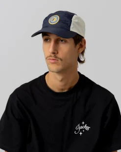 Headwear|JACKER JFC CAP - BEIGE / BLUE