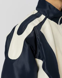 Vestes|JACKER JFC TRACKSUIT JACKET - BEIGE / NAVY