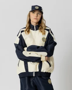 Vestes|JACKER JFC TRACKSUIT JACKET - BEIGE / NAVY