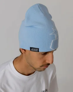 Headwear|JACKER J-STAR  BEANIE - BLUE