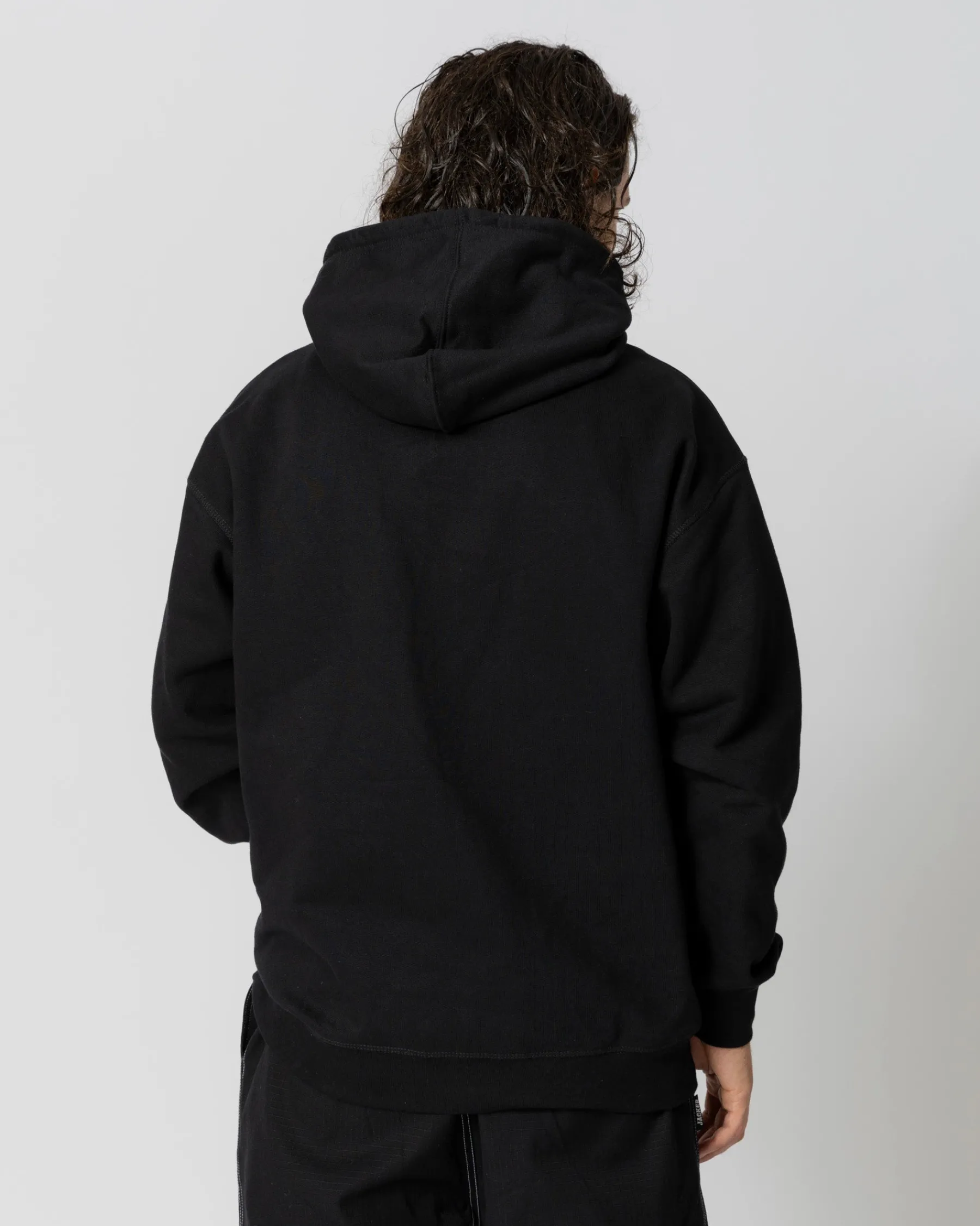 Sweats|JACKER LOBSTER SERVICE HOODIE - BLACK