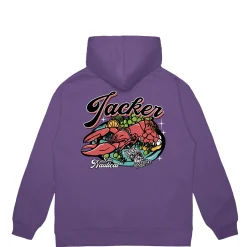 Sweats|JACKER LOBSTER SERVICE HOODIE - PURPLE
