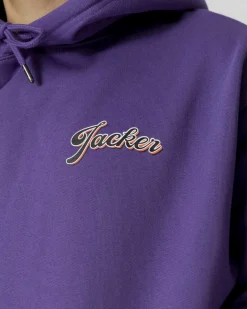Sweats|JACKER LOBSTER SERVICE HOODIE - PURPLE