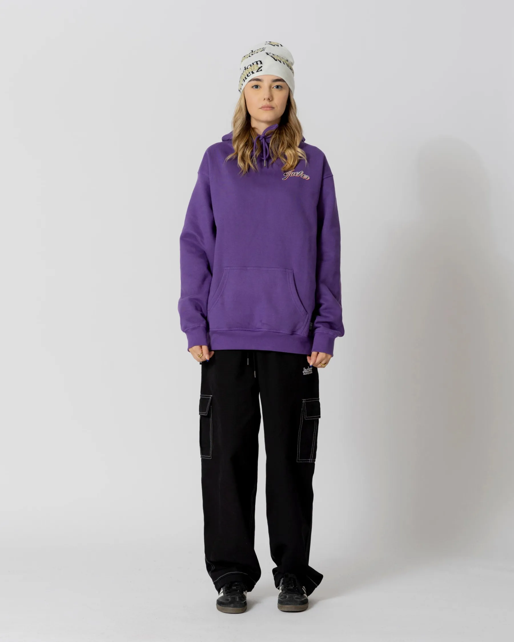 Sweats|JACKER LOBSTER SERVICE HOODIE - PURPLE