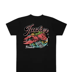 T-shirts|JACKER LOBSTER SERVICE T-SHIRT - BLACK