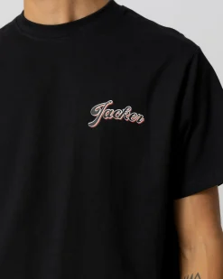 T-shirts|JACKER LOBSTER SERVICE T-SHIRT - BLACK
