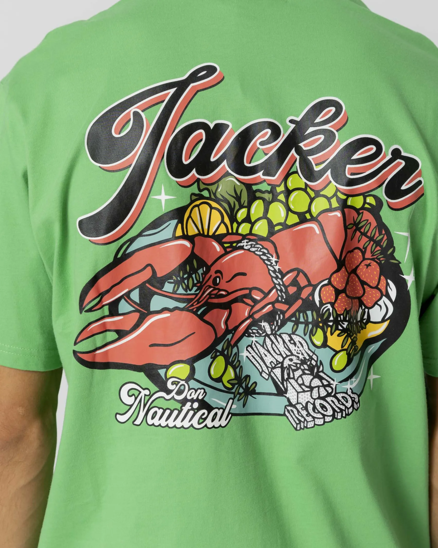 T-shirts|JACKER LOBSTER SERVICE T-SHIRT - GREEN