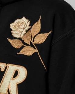 Sweats|JACKER NAUTICAL ZIPPED HOODIE - BLACK