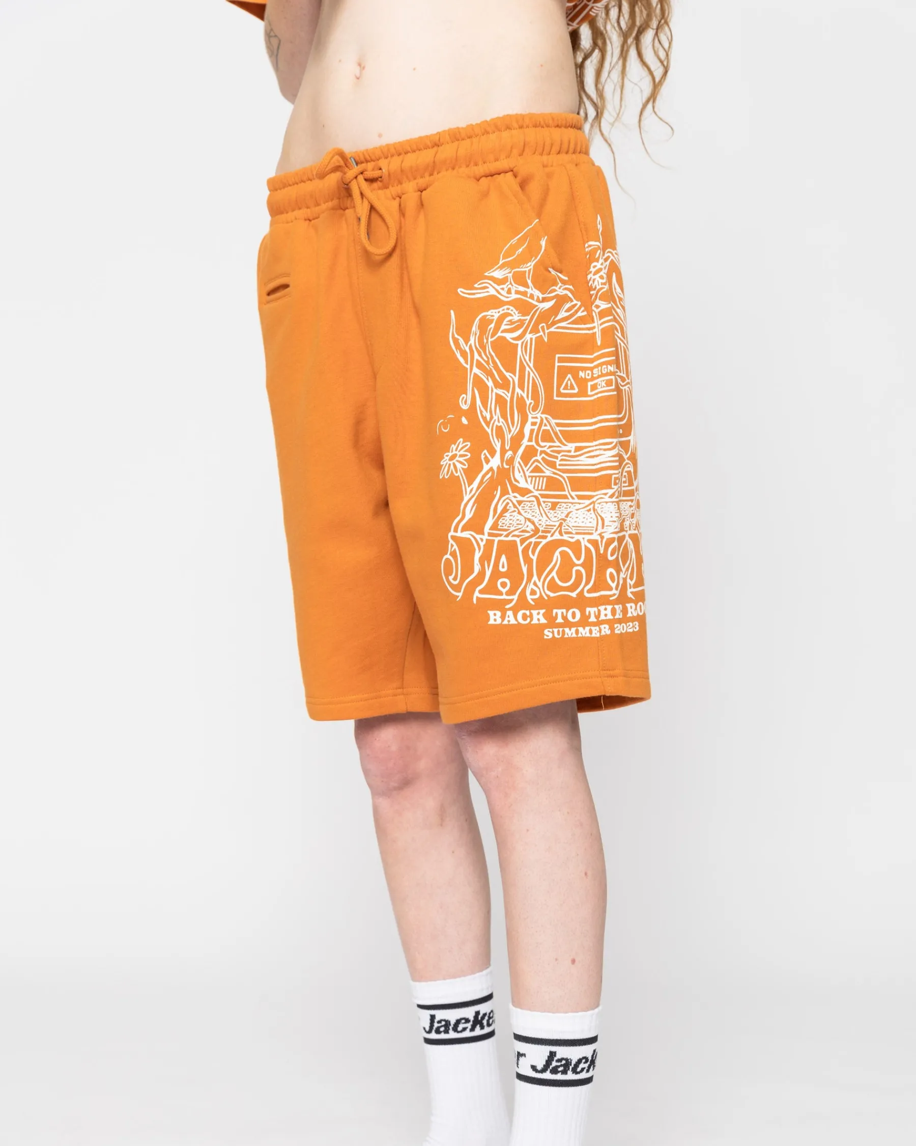 Pantalons & Shorts|JACKER NO SIGNAL - SHORT - CARAMEL