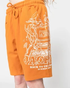 Pantalons & Shorts|JACKER NO SIGNAL - SHORT - CARAMEL