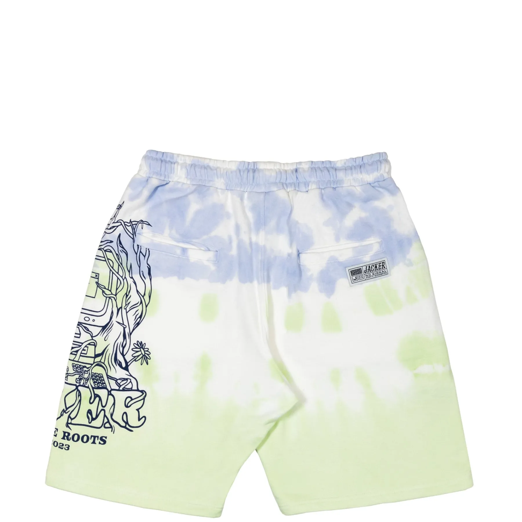 Pantalons & Shorts|JACKER NO SIGNAL - SHORT - TIE & DYE