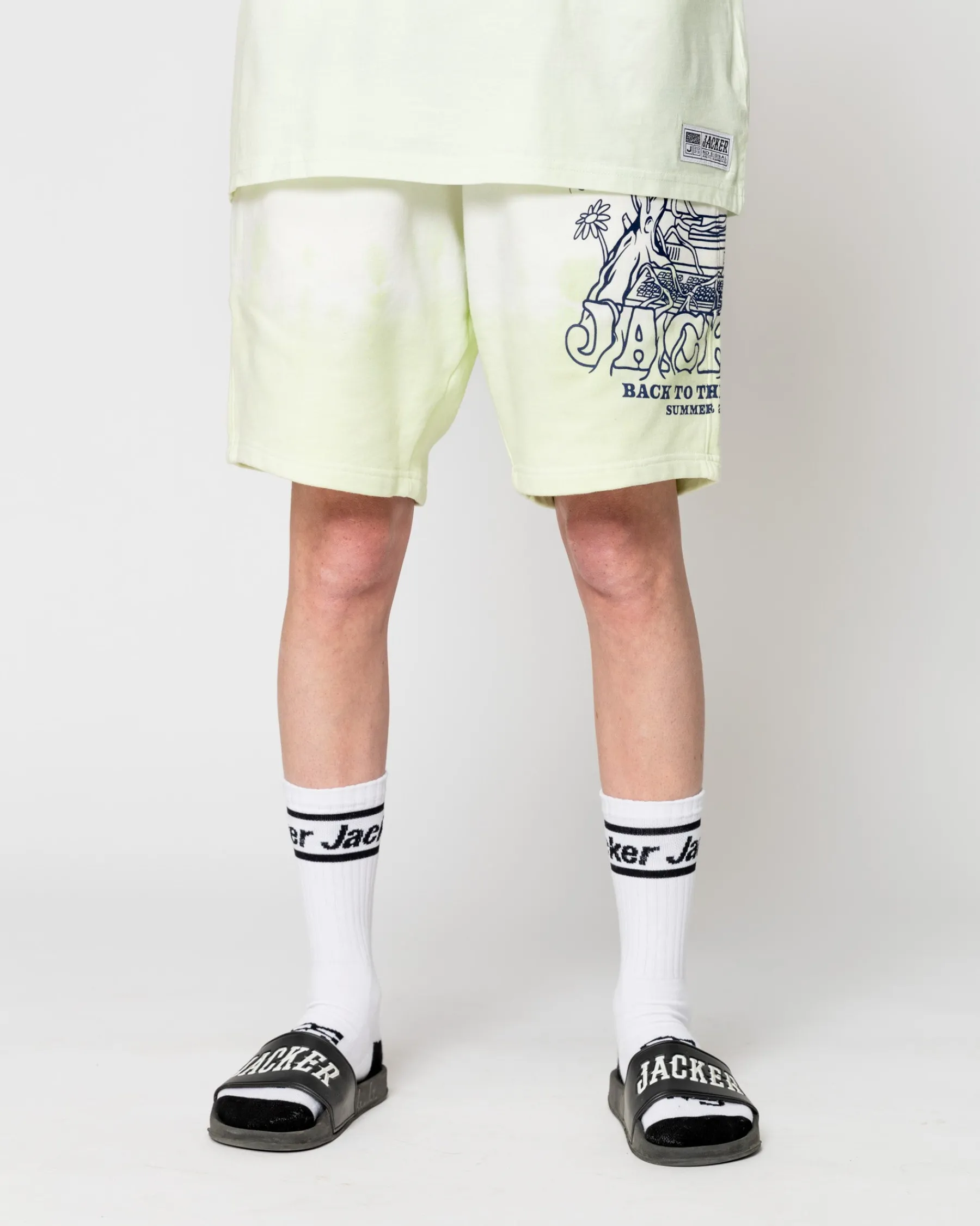 Pantalons & Shorts|JACKER NO SIGNAL - SHORT - TIE & DYE